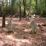Another panorama showing the bad shape of many graves