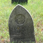 Small headstone for tiny Alonzo