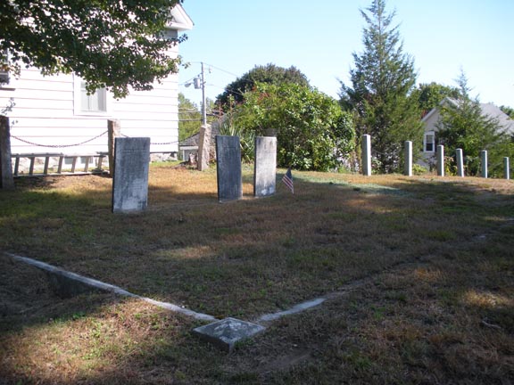 A family plot? It looks as though there used to be more headstones