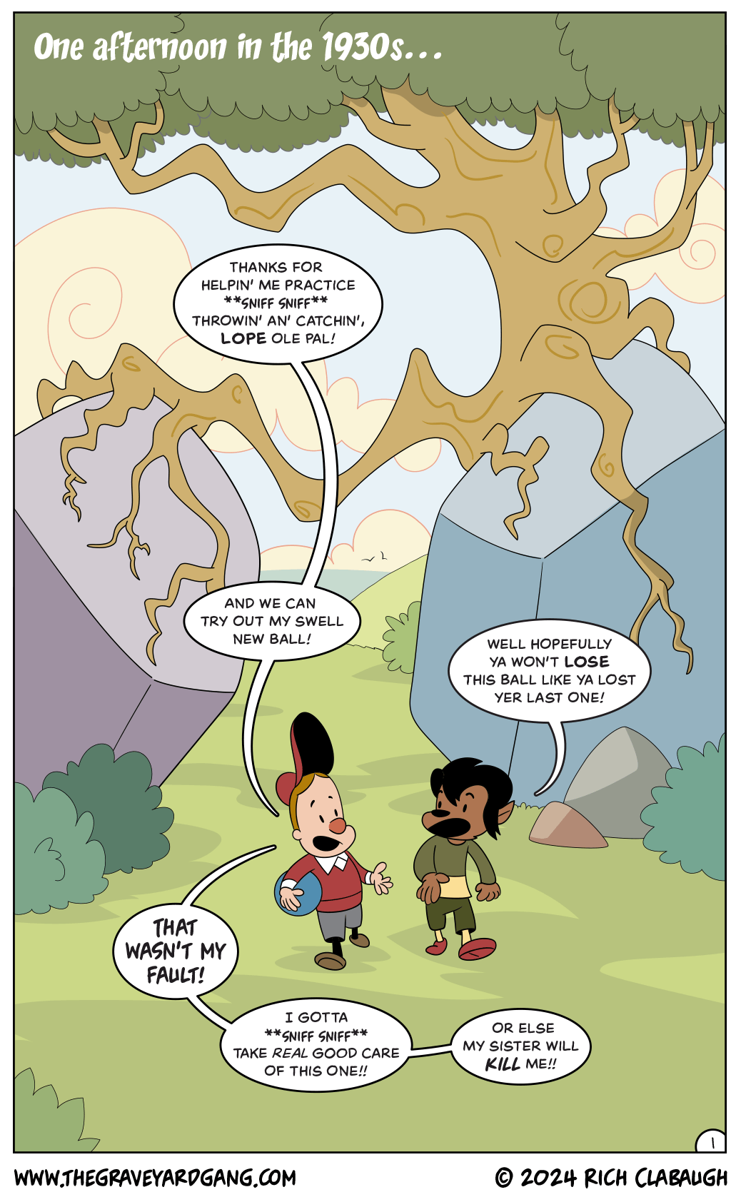 The Fire-Breathing Dragoon! – Page 1